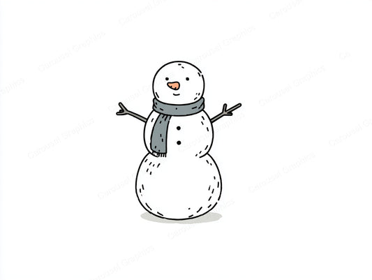 Snowmen Vector Graphic preview