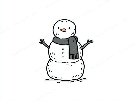 Snowmen Vector Graphic preview
