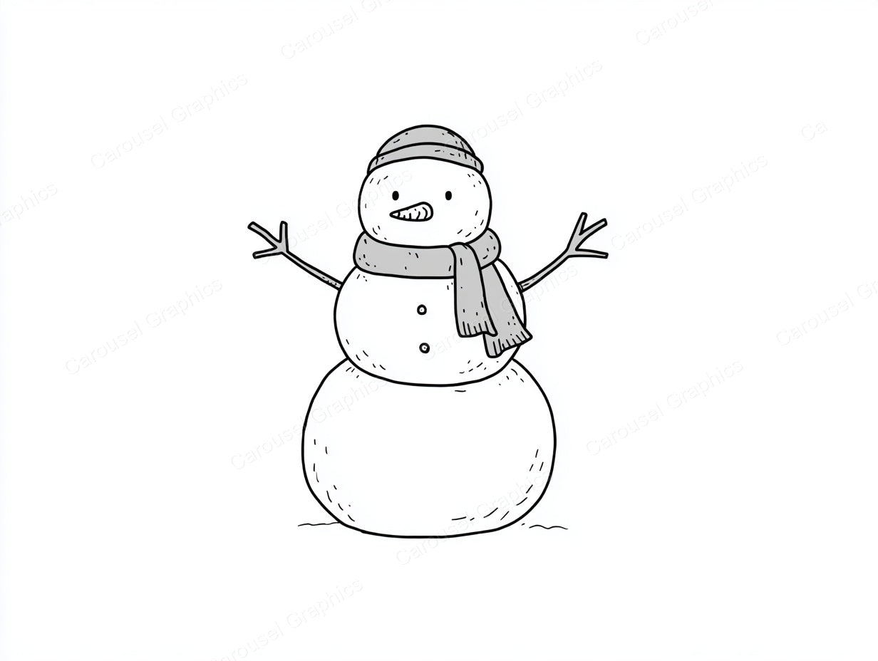Snowmen Vector Graphic preview