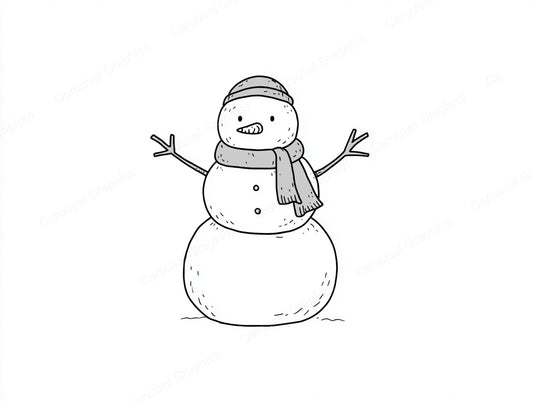 Snowmen Vector Graphic preview