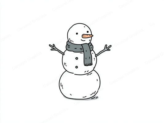 Snowmen Vector Graphic preview