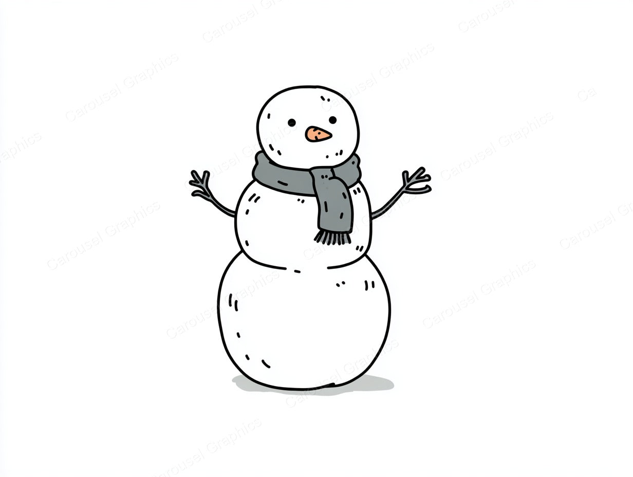 Snowmen Vector Graphic preview