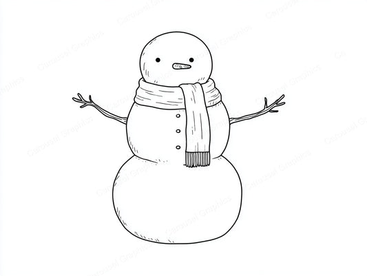 Snowmen Vector Graphic preview
