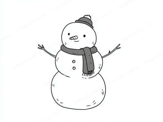 Snowmen Vector Graphic preview