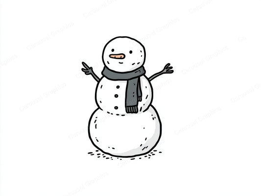 Snowmen Vector Graphic preview