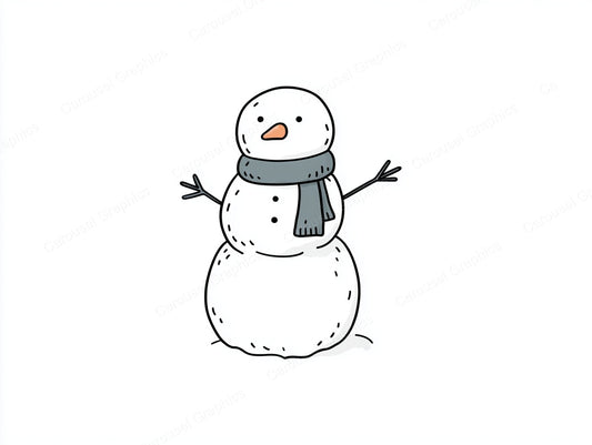 Snowmen Vector Graphic preview