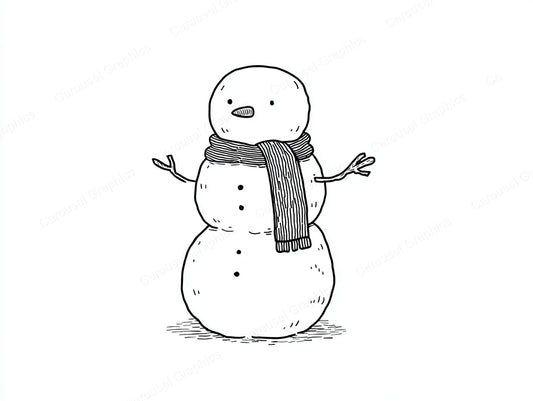 Snowmen Vector Graphic preview
