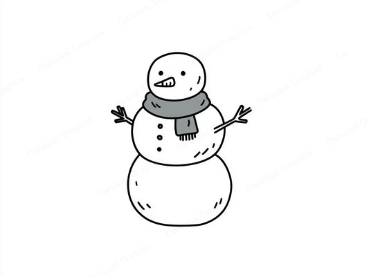 Snowmen Vector Graphic preview