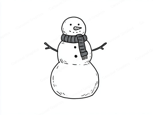 Snowmen Vector Graphic preview