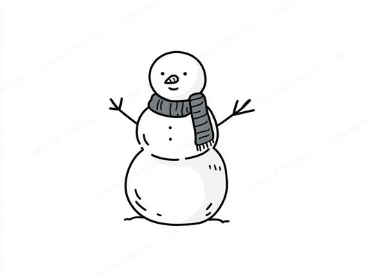 Snowmen Vector Graphic preview