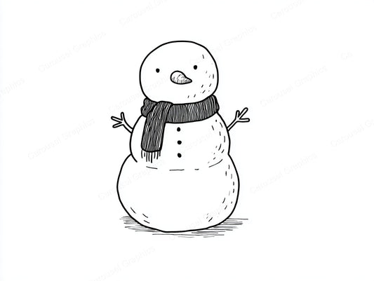 Snowmen Vector Graphic preview