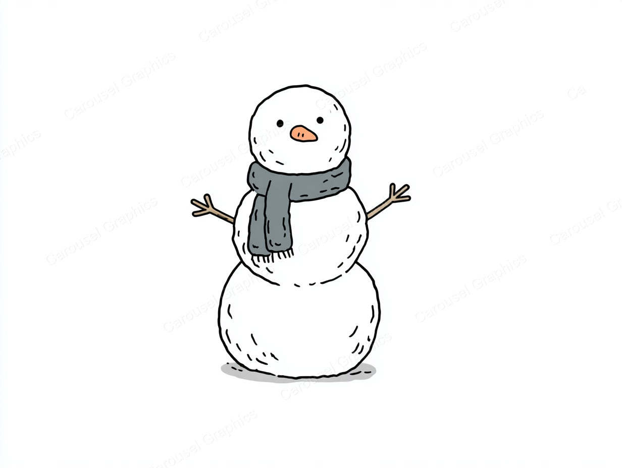 Snowmen Vector Graphic preview