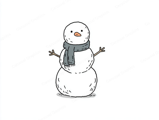 Snowmen Vector Graphic preview