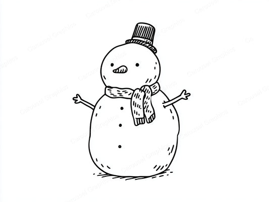 Snowmen Vector Graphic preview