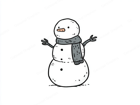 Snowmen Vector Graphic preview