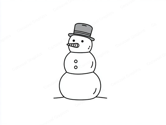 Snowmen Vector Graphic preview