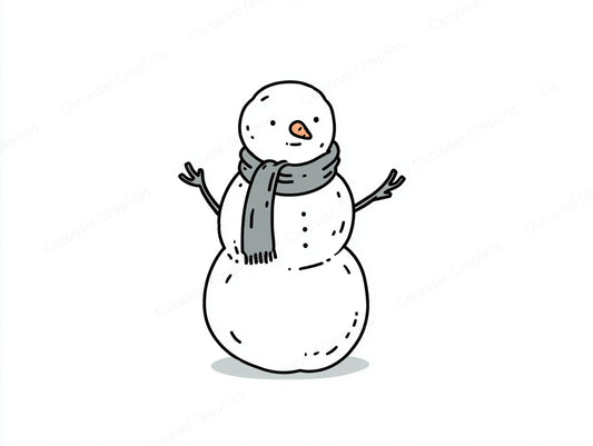Snowmen Vector Graphic preview