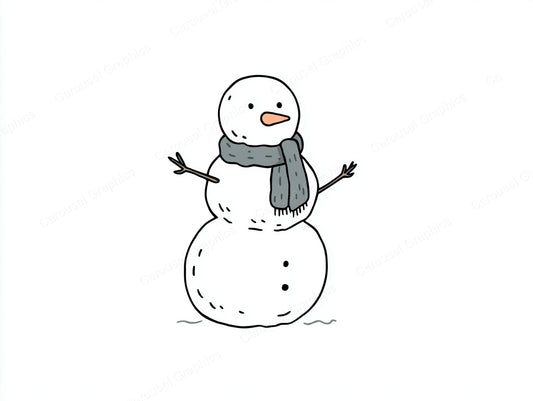 Snowmen Vector Graphic preview