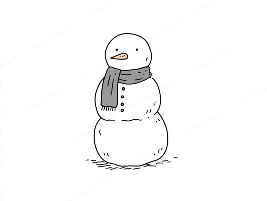 Snowmen Vector Graphic preview