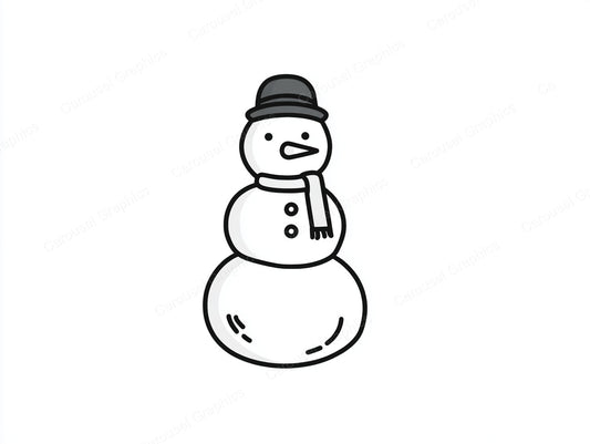 Snowmen Vector Graphic preview