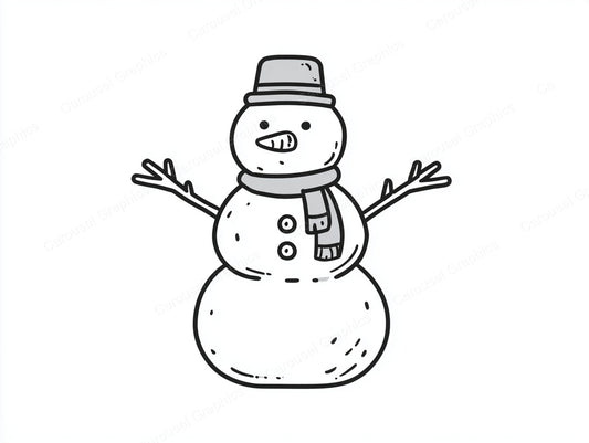Snowmen Vector Graphic preview