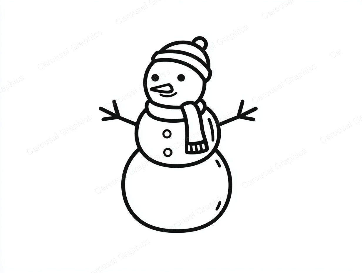 Snowmen Vector Graphic preview