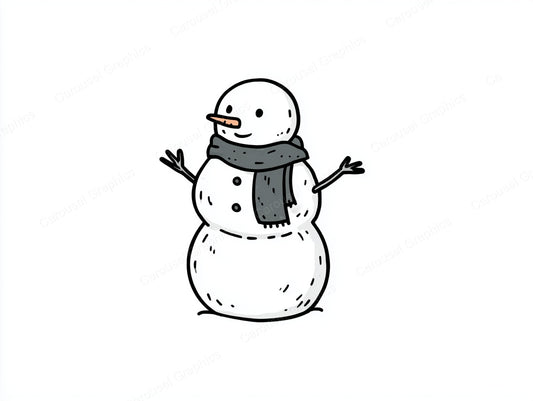 Snowmen Vector Graphic preview