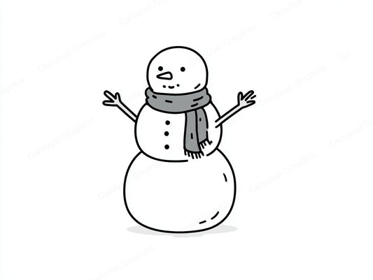 Snowmen Vector Graphic preview