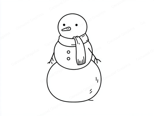 Snowmen Vector Graphic preview