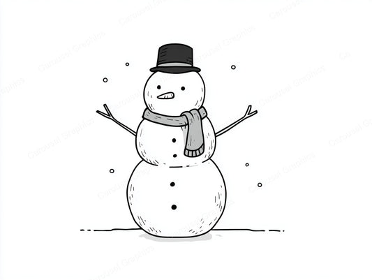 Snowmen Vector Graphic preview