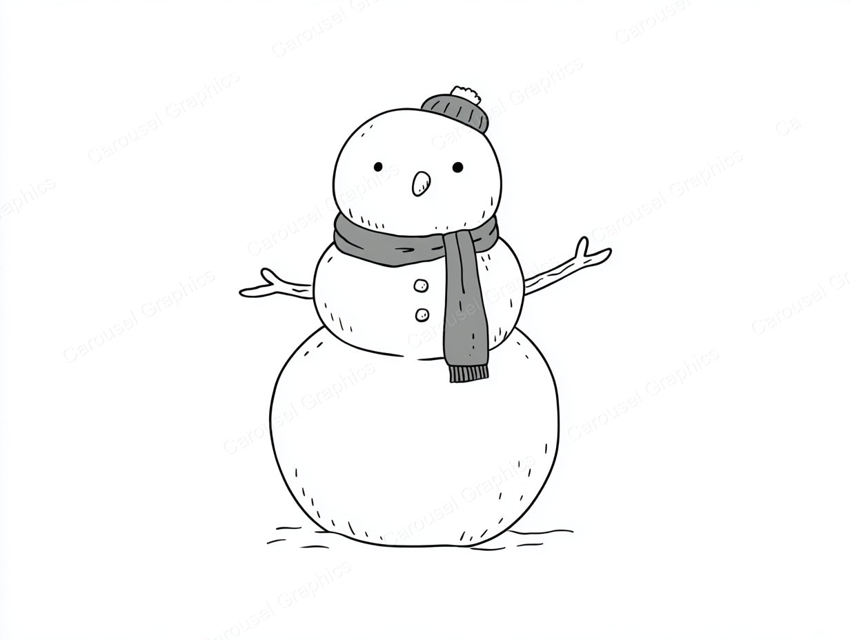 Snowmen Vector Graphic preview