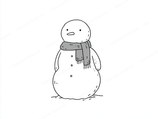 Snowmen Vector Graphic preview