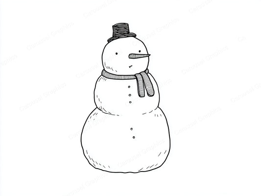Snowmen Vector Graphic preview