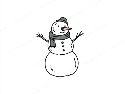 Snowmen Vector Graphic preview