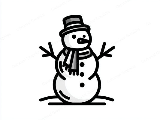 Snowmen Vector Graphic preview