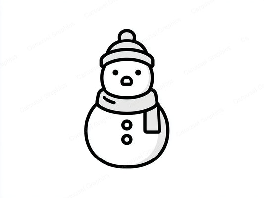 Snowmen Vector Graphic preview