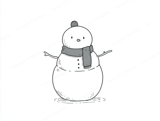 Snowmen Vector Graphic preview