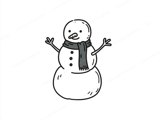 Snowmen Vector Graphic preview