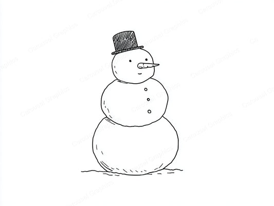 Snowmen Vector Graphic preview