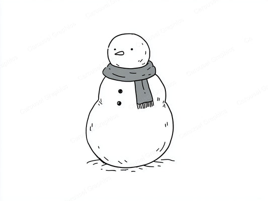 Snowmen Vector Graphic preview