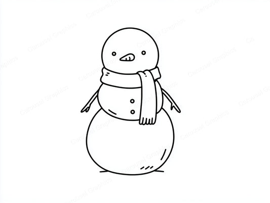Snowmen Vector Graphic preview