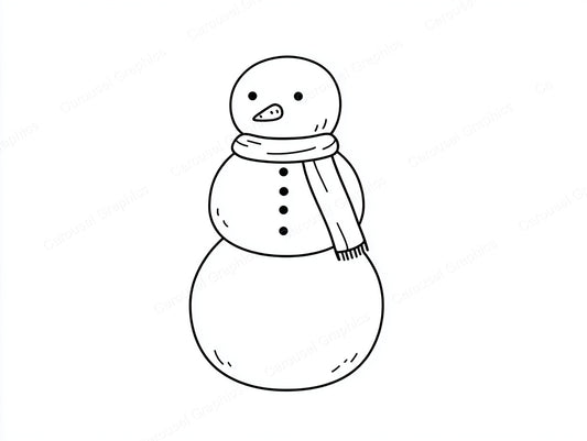 Snowmen Vector Graphic preview