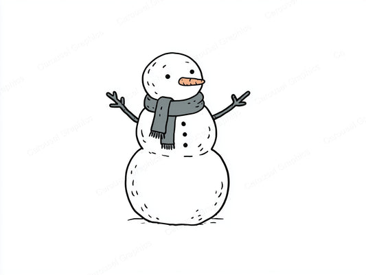Snowmen Vector Graphic preview
