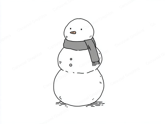 Snowmen Vector Graphic preview