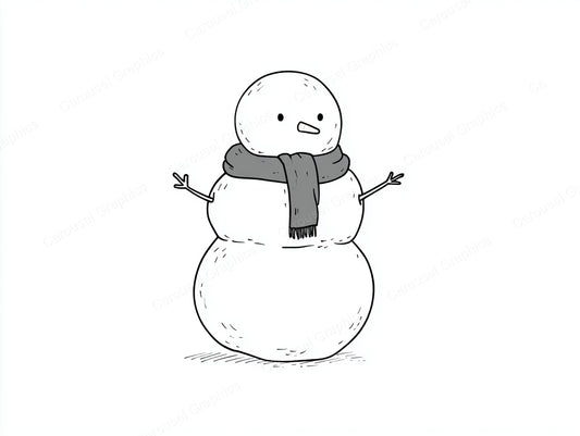 Snowmen Vector Graphic preview