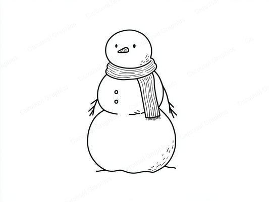 Snowmen Vector Graphic preview