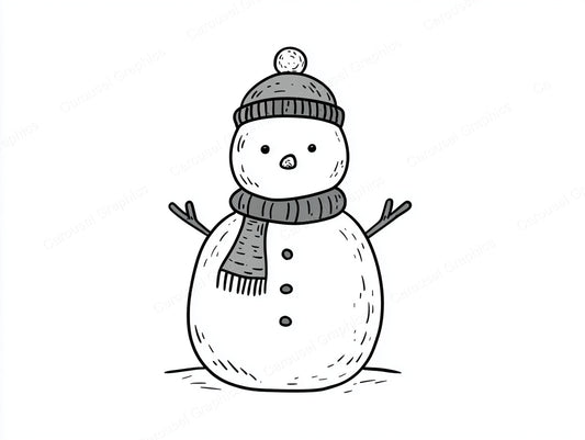 Snowmen Vector Graphic preview