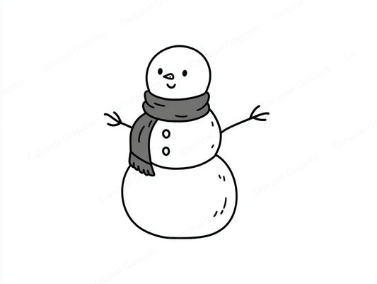 Snowmen Vector Graphic preview