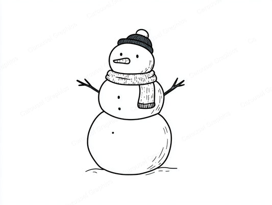 Snowmen Vector Graphic preview