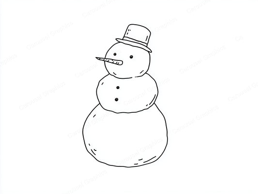 Snowmen Vector Graphic preview